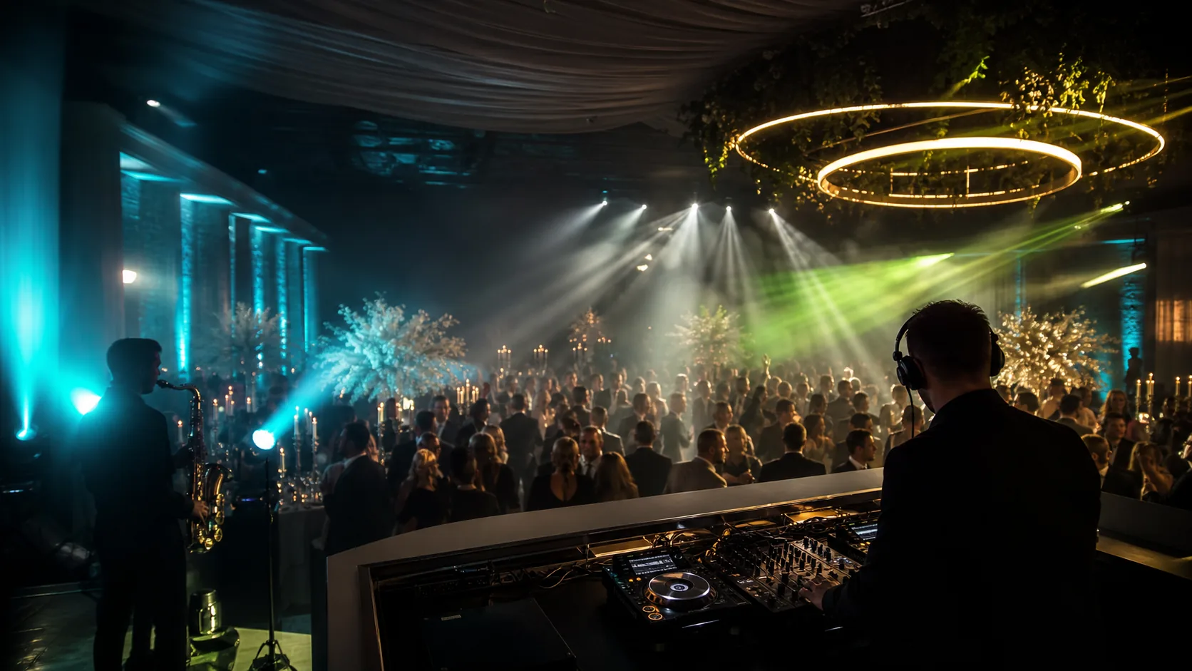 Parkiet podczas wydarzenia DJ4EVENTS